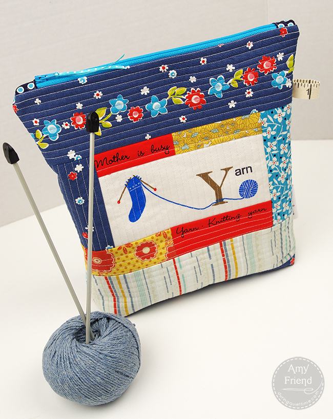 Knitting Project Bag by Amy Friend