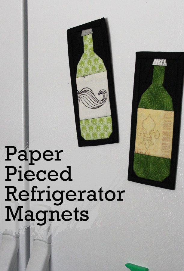 Paper Pieced Refrigerator magnets