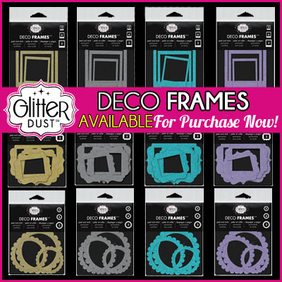Glitter Dust Deco Frames 