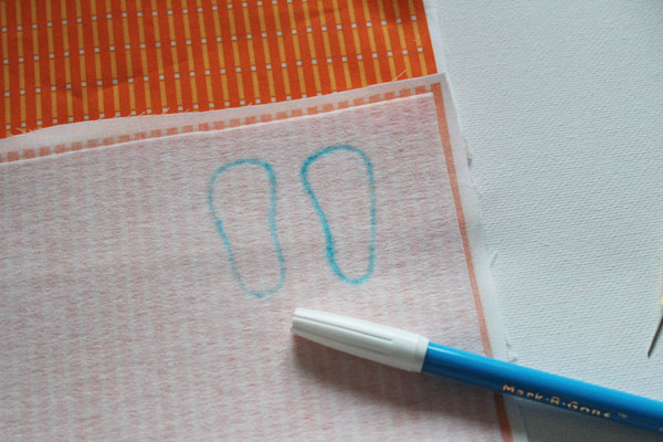 draw flip flop shape