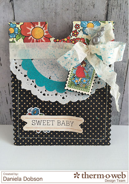 Sweet baby bag by Daniela Dobson Therm O Web