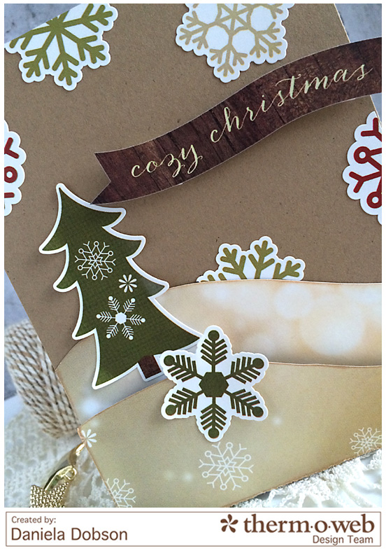 Cozy Christmas close by Daniela Dobson Therm O Web