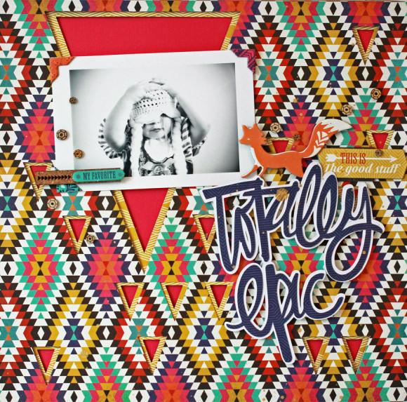 Jen Chesnick- Totally Epic- Scrapbook Circle