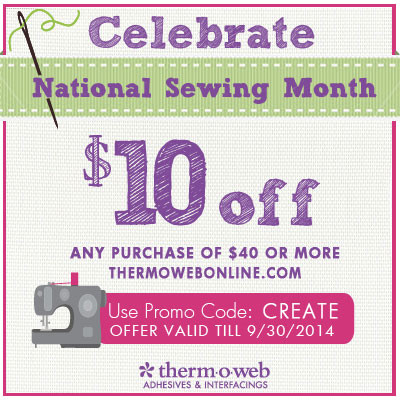 Don't miss our National Sewing Month Sale!