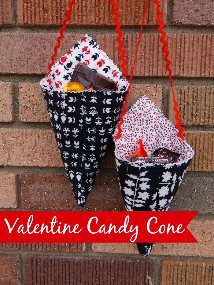 valentine candy cone tutorial patchworkposse