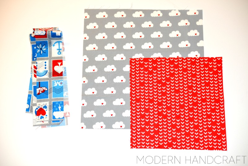 Modern Handcraft for Therm O Web - Air Mail Heart Placemats