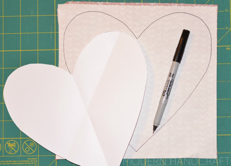 Modern Handcraft for Therm O Web - Air Mail Heart Placemats