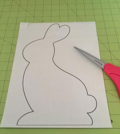 Bunny-pattern-print
