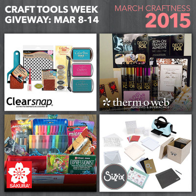 Sizzix National Craft Month Giveaway ThermOWeb