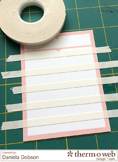 iCraft Adhesive tape by Therm O Web step 3 by Daniela Dobson