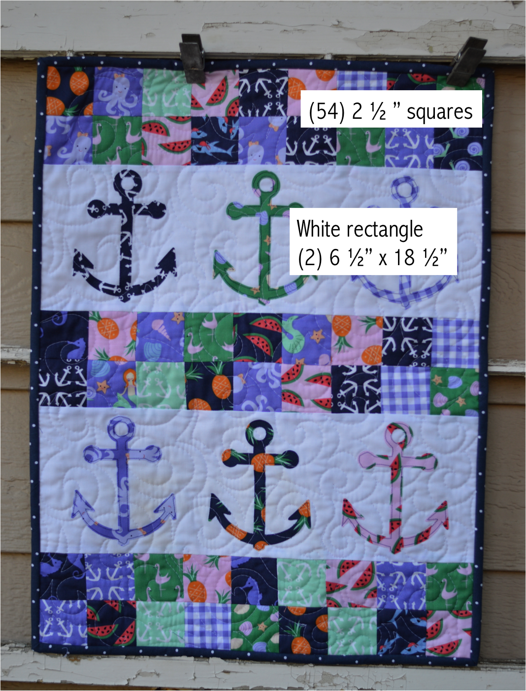 anchor mini quilt