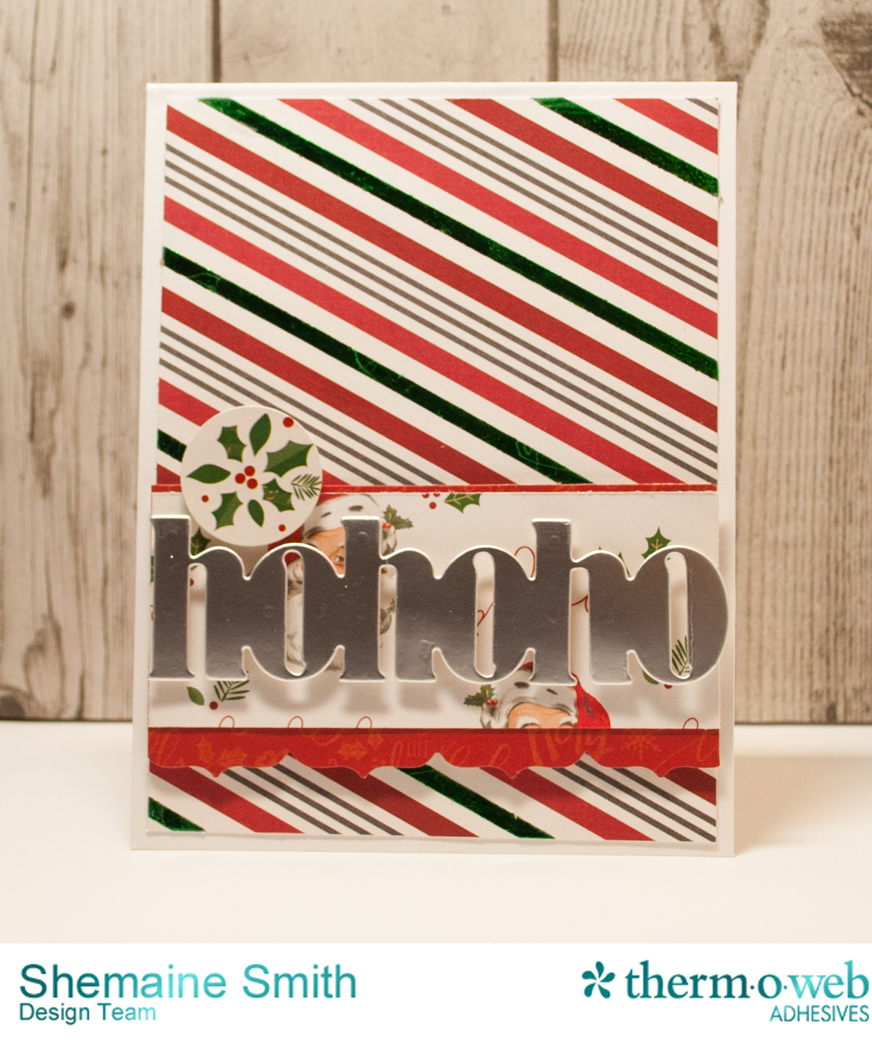 Christmas HOHOHO Holiday Deco Foil Card