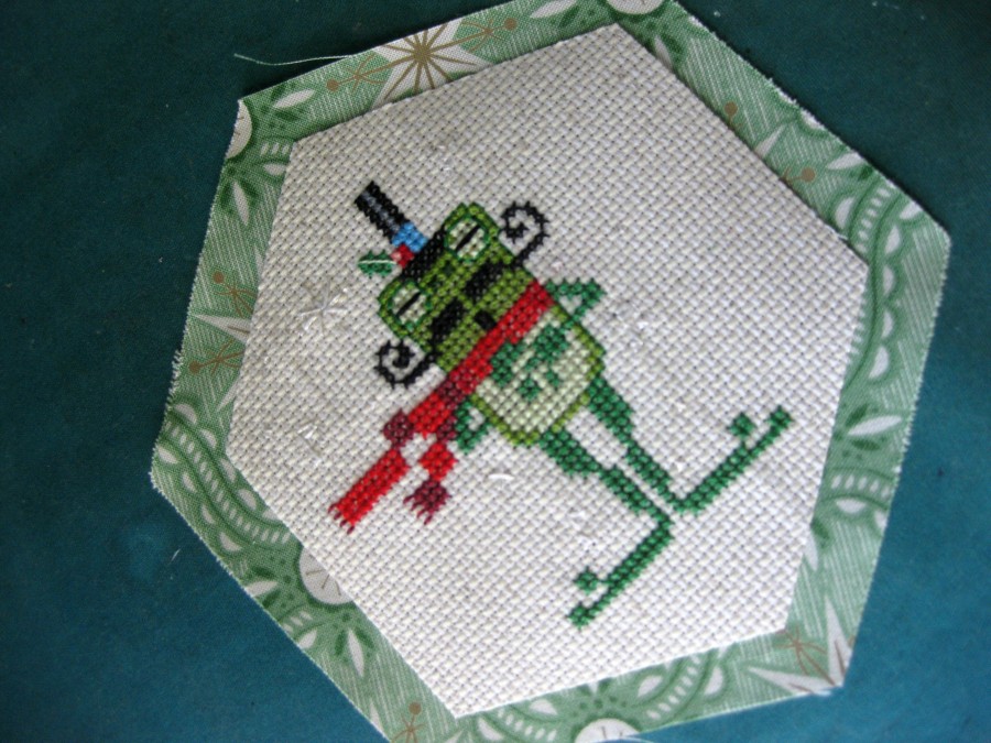 xstitched frog 5