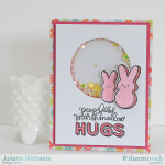 Easter Shaker Box Card Tutorial by Juliana Michaels featuring Therm O Web iCraft Adhesive Sheets