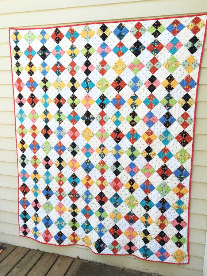 quilt angled