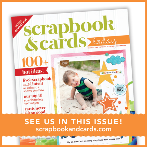 Scrapbook Cards & Today Summer 2016 Issue