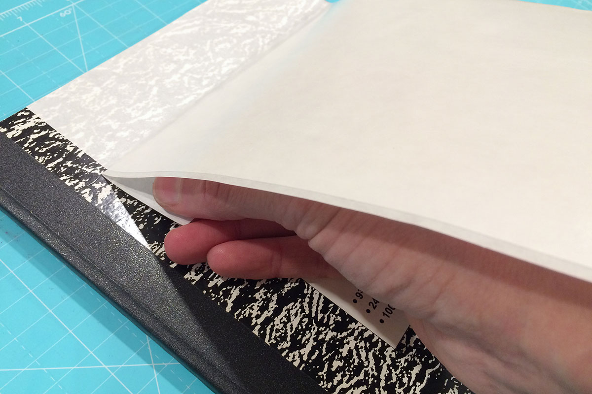 Altered Notebook Tutorial with Therm O Web iCraft Easy Cut Adhesive by Juliana Michaels