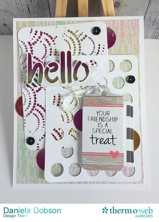 Hello card by Daniela Dobson