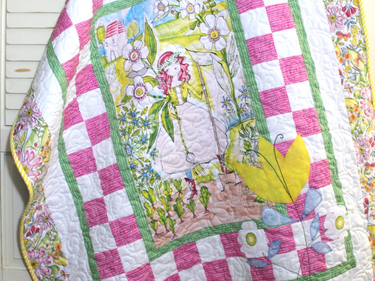 My Pretty Garden Quilt by Carol Swift
