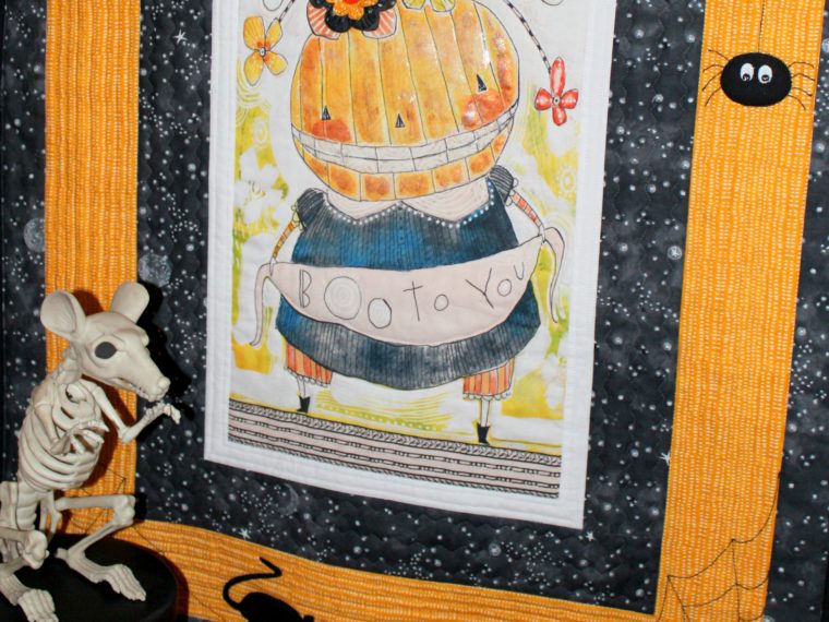 Blend Fabrics Boo To You Halloween Quilt by Carol Swift