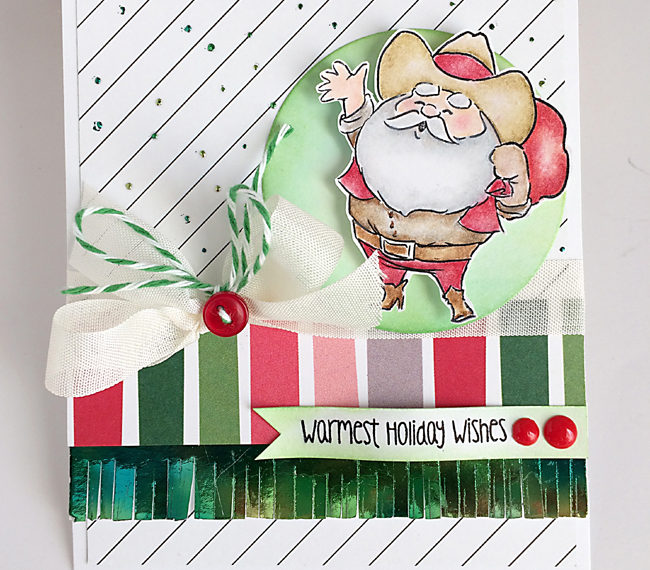 Warmest Wishes Card by Daniela Dobson