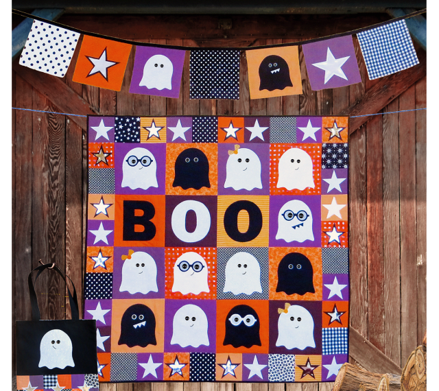Ghosts and Ghouls Quilt by Antonie Alexander