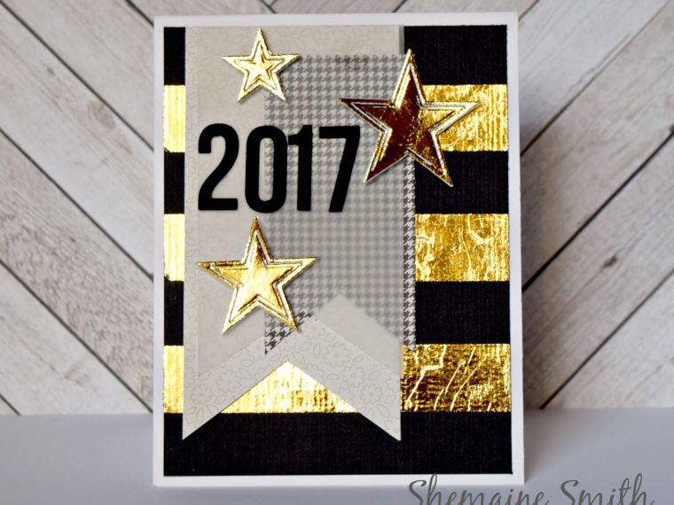 Shemaine Smith Deco Foil New Year's Card