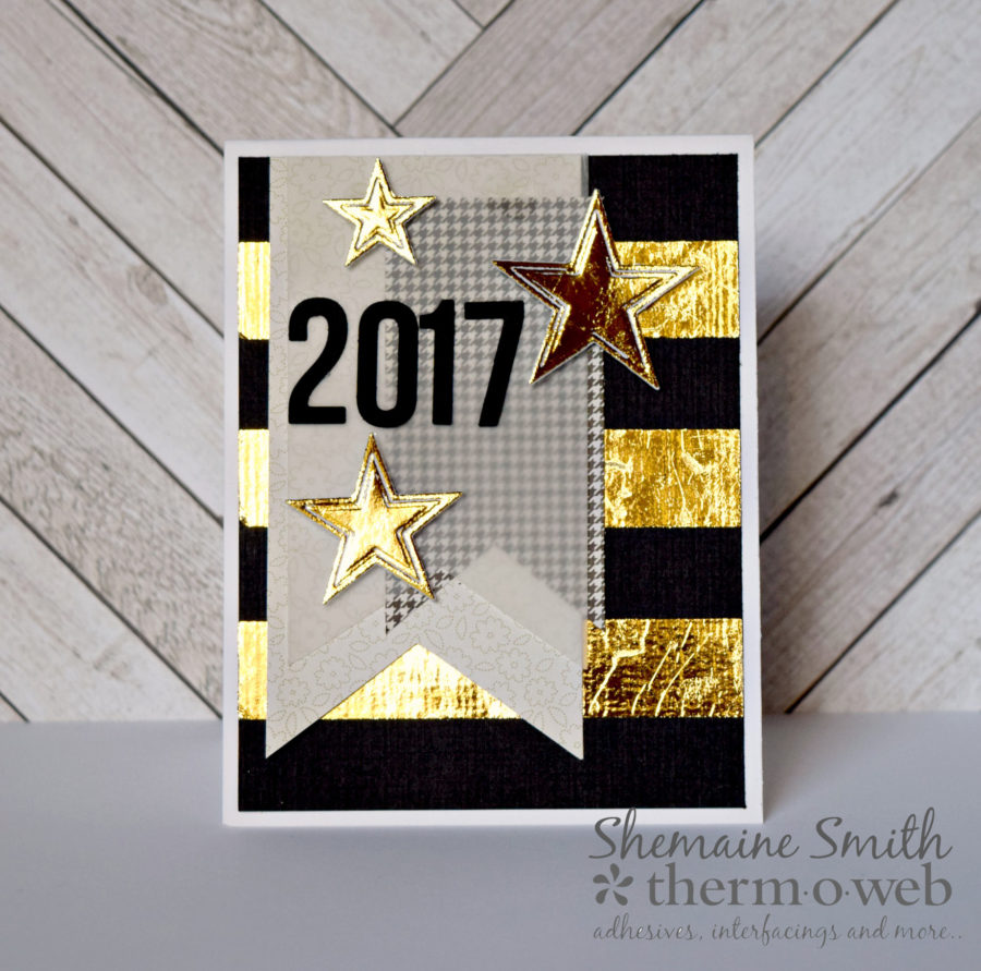 Shemaine Smith Deco Foil New Year Card