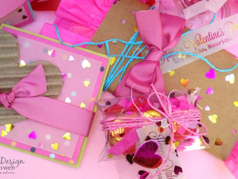 Valentine DIY gifts with Deco Foil