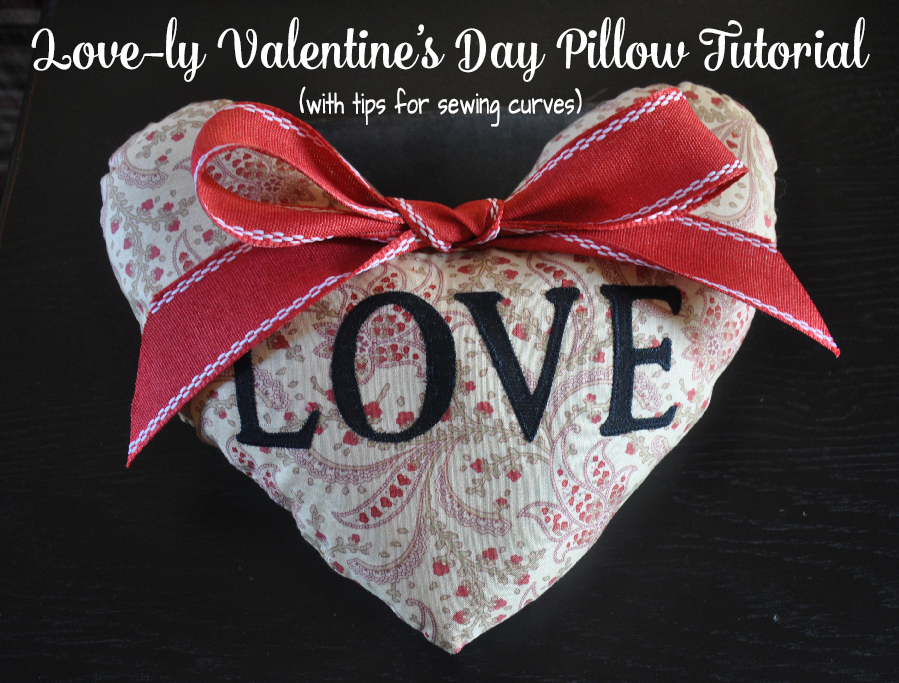 Valentine's Day Heart Pillow