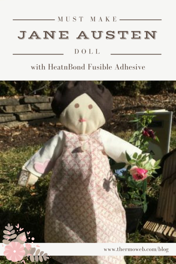 Jane Austen Inspired HeatnBond Doll