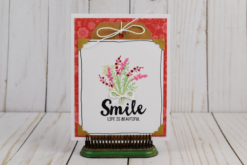 Becki Adams_Art Impressions_Smile card_6