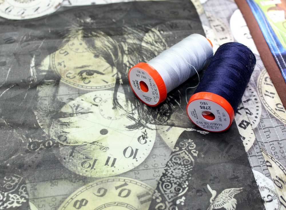 quilting with aurifil