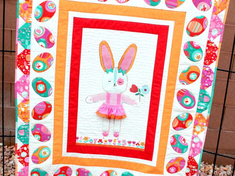 Carol Swift Hippity Hoppity Bunny Quilt