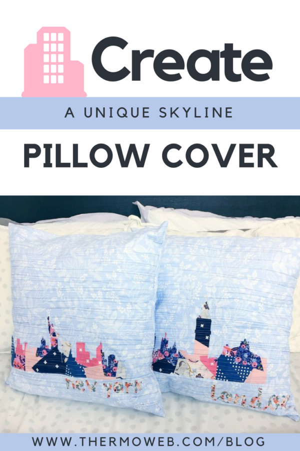 Create a Unique Skyline Pillow Cover