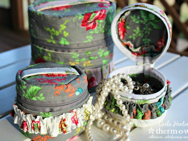Fabric Jewelry Boxes by Carla Henton