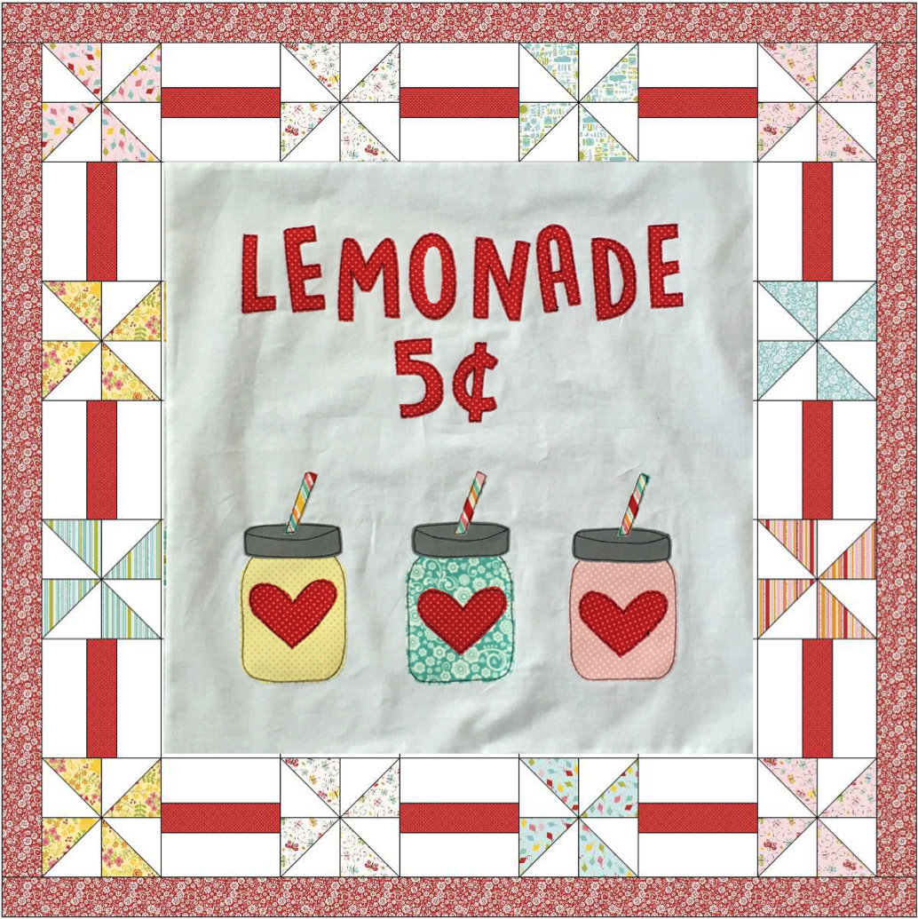 lemonade quilt layout