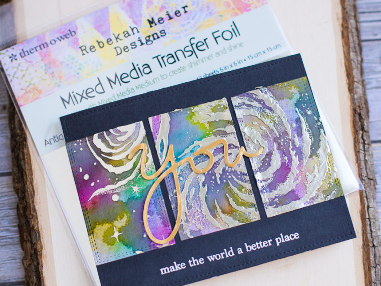 Mix It Up Card by Rebecca Keppel
