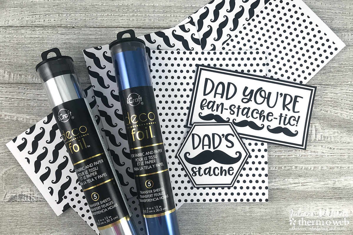 Father's Day Printable tutorial by Juliana Michaels for Therm O Web