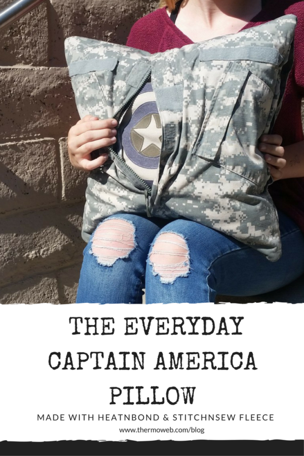 THE Everyday Captain America Pillow