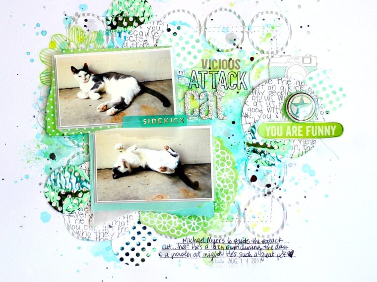 Vicious Cat Attack Missy Whidden Layout