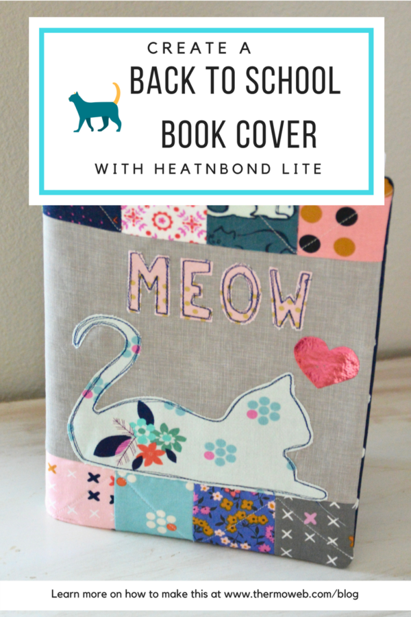 Amanda Niederhauser Book Cover made with HeatnBond Lite