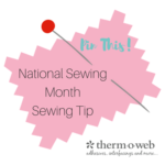 Sewing Tip Graphic