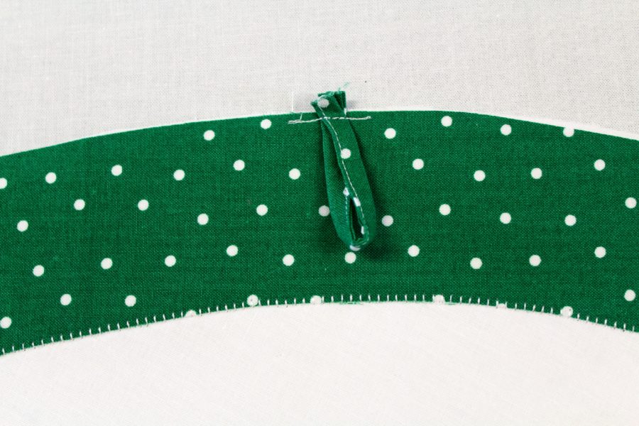 hanging loop for watermelon oven mitt by carla henton