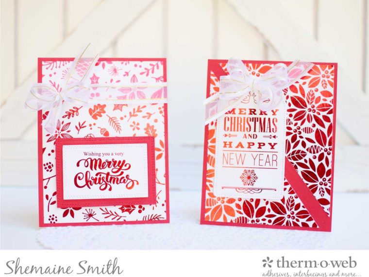 Christmas Holiday Cards with Gina K Designs