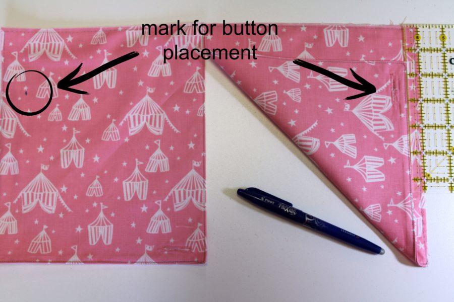button placement markings