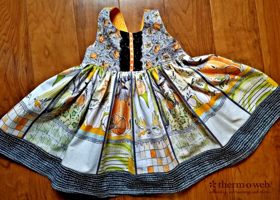 Fall Lola Top with Heatnbond and Blend Fabrics