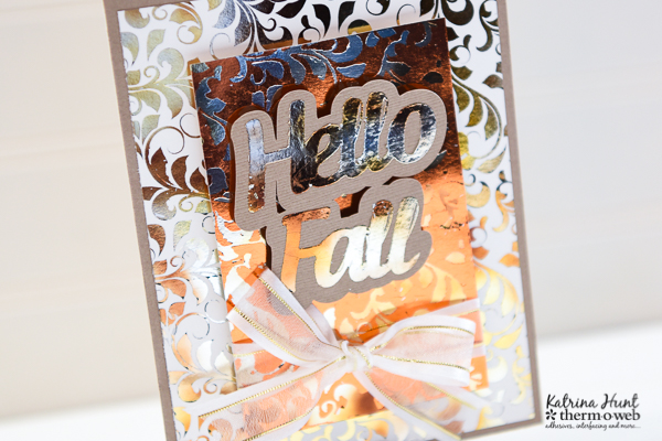 fall cards with amber deco foil by katrina hunt 2