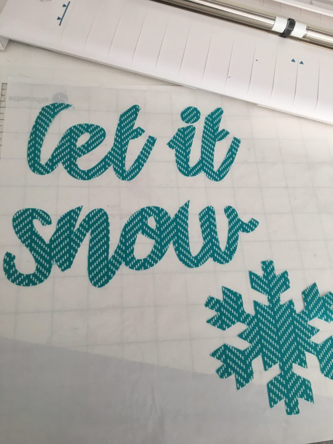Let It Snow Garden banner 