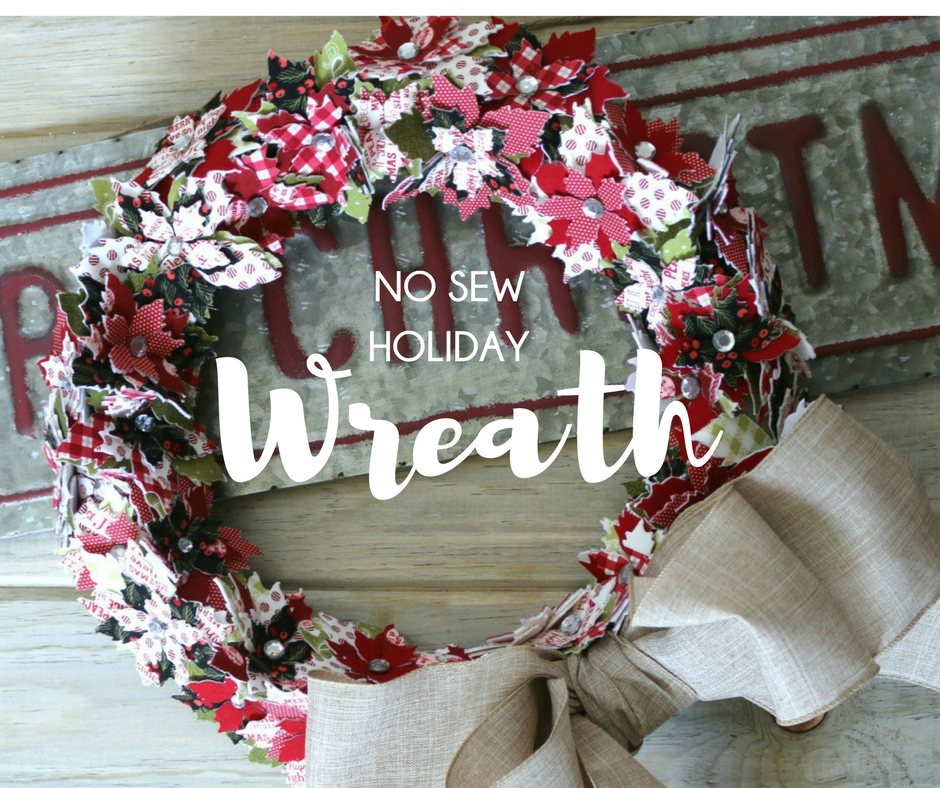 No Sew Wreath